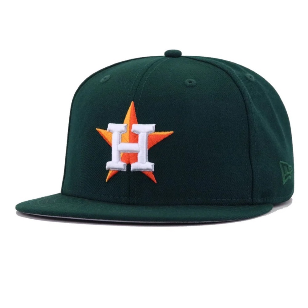 Houston Astros Dark Green New Era 59Fifty Fitted